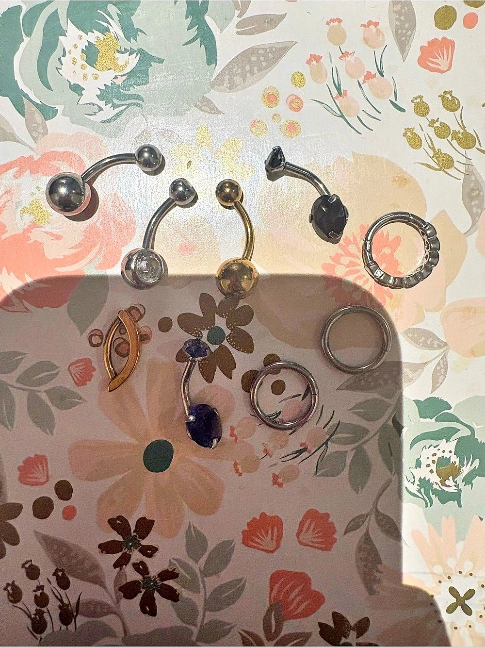 3 for $19 set of belly button rings